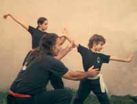 Shaolin Kids learn Tai Chi