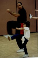 Teaching the Shaolin Front Kick