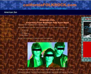 California Folk Rock Website