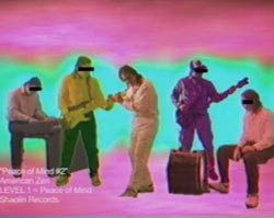 Screenshot of music video