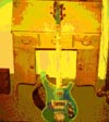 Tom Calder's 1959 Green Rickenbacker 4000 bass